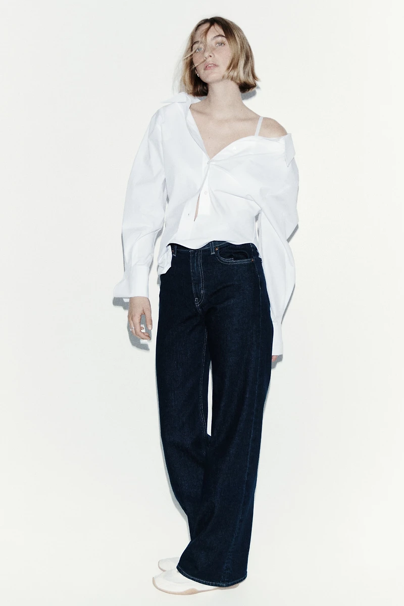 Wide High Waist Jeans