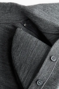 Merino Wool Polo Shirt