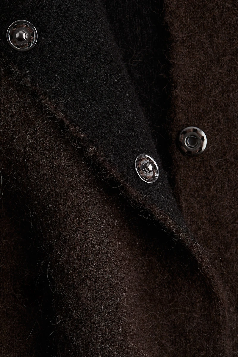 Gilet en mohair mélangé