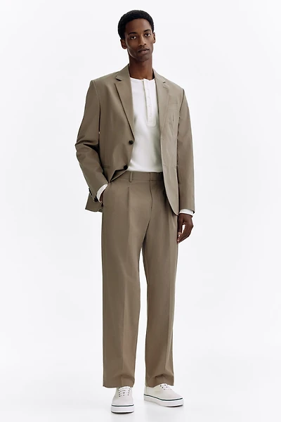 Regular-Fit Suit Pants