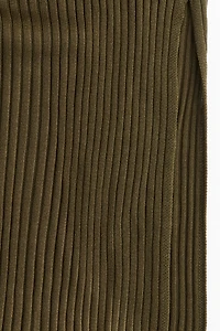 Rib-Knit Dress