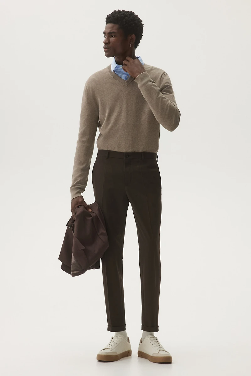 Regular-Fit Fine-Knit Sweater
