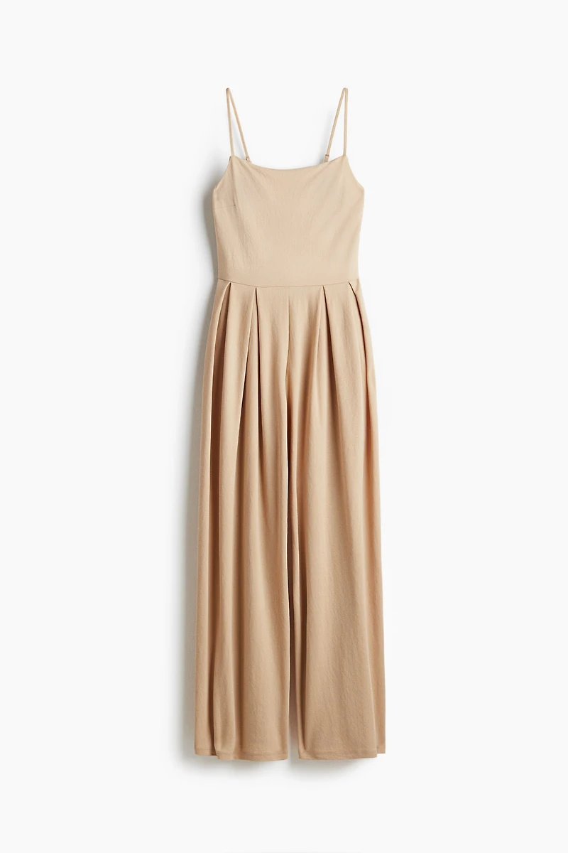 Pleated Jumpsuit