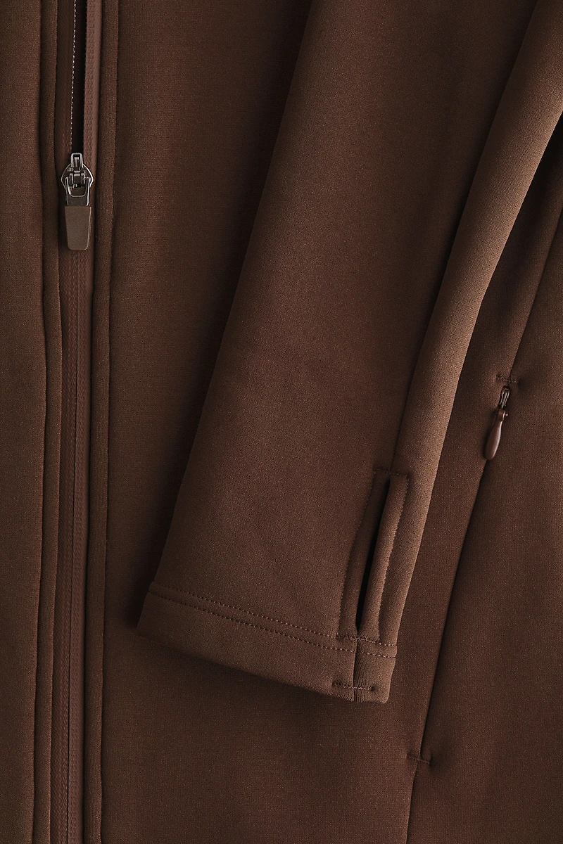 Warm Slim-Fit Activewear Jacket with ThermoMove™