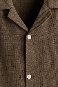 Chemise classique à col cubain