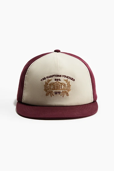 Casquette en sergé de coton