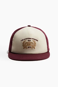 Casquette en sergé de coton