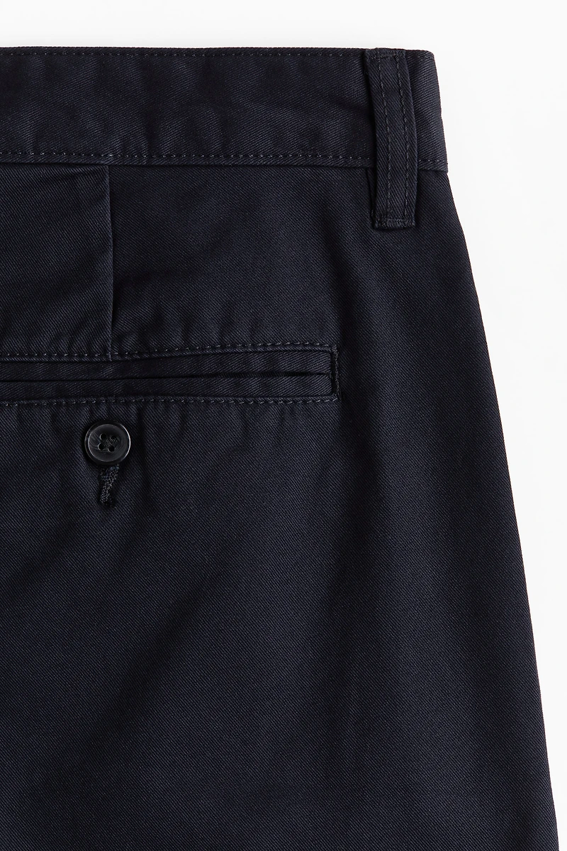 Relaxed-Fit Cotton Twill Chinos