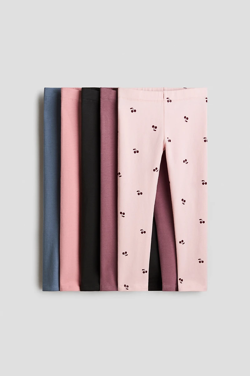 5-Pack Cotton Leggings
