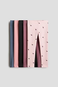 5-Pack Cotton Leggings