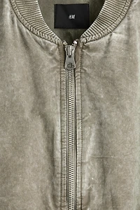 Washed Bomber Jacket