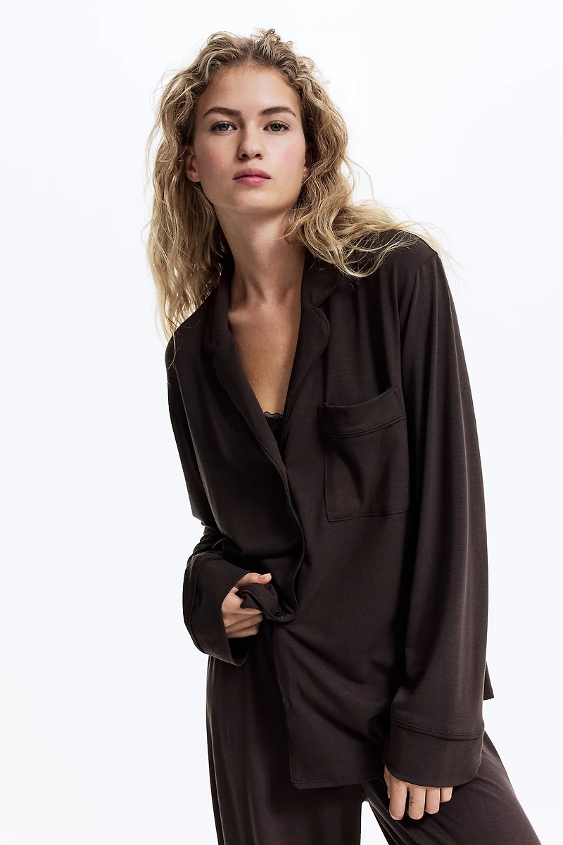 Pyjama en viscose mélangée