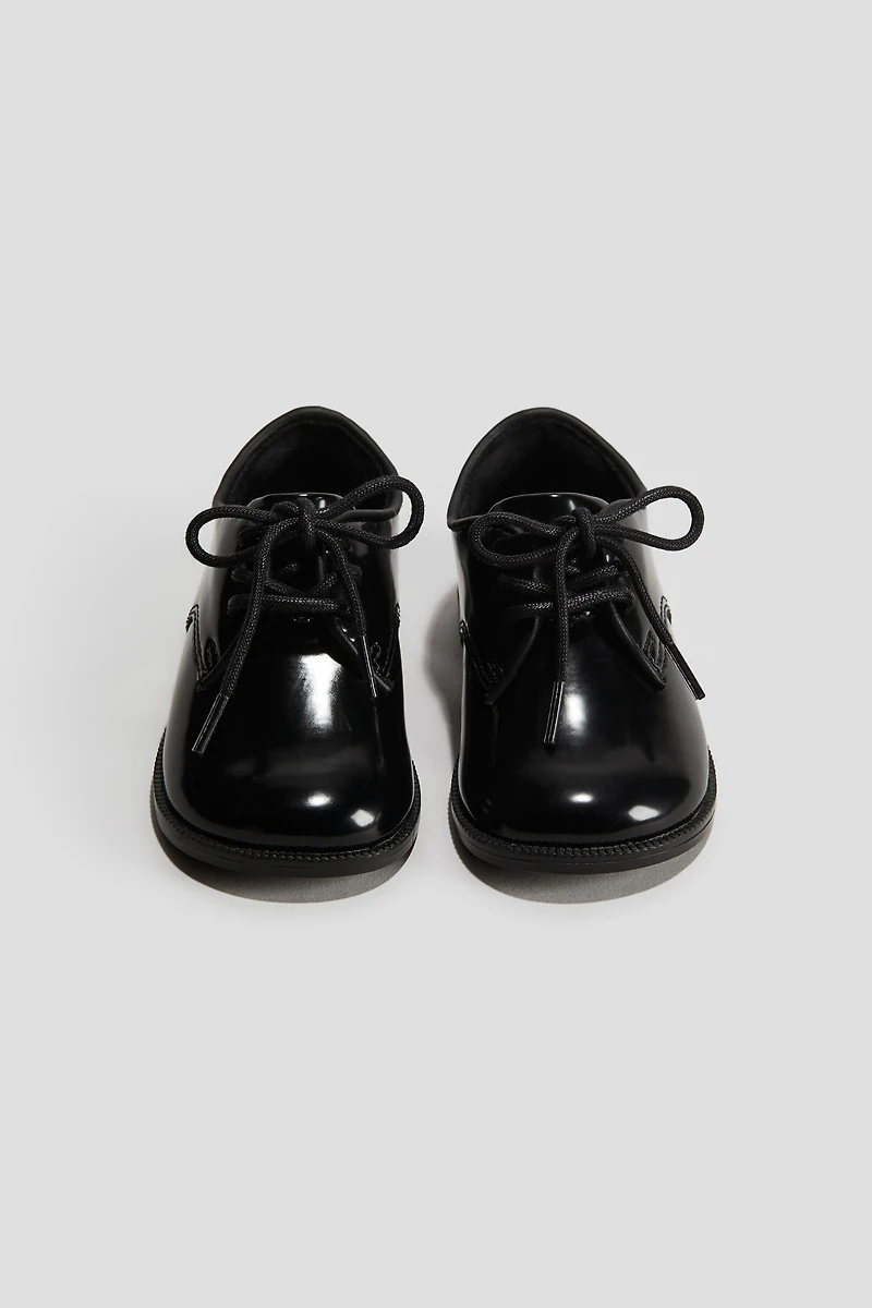 Patent Derby Shoes