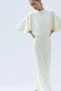 Draped Maxi Dress