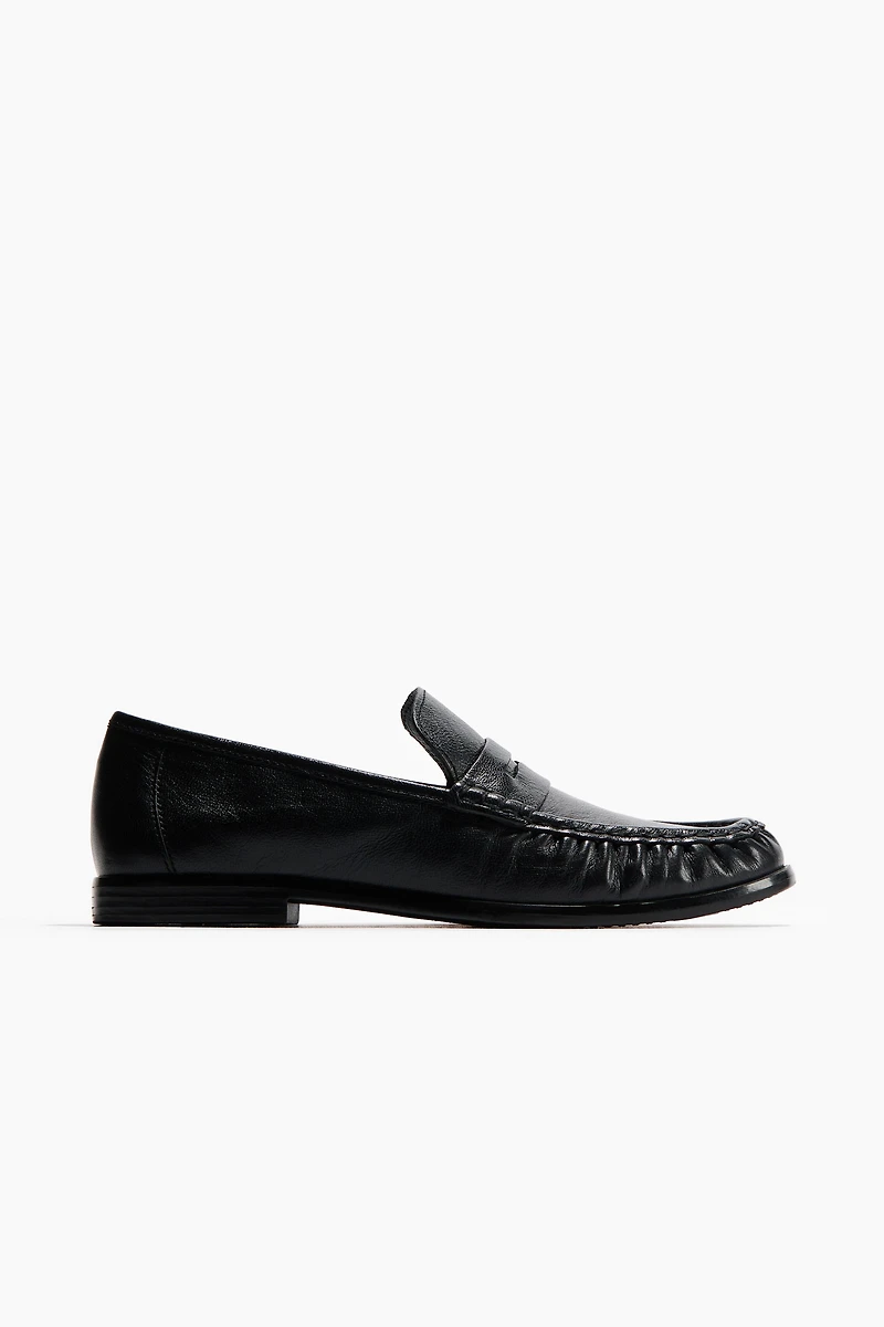 Leather Loafers