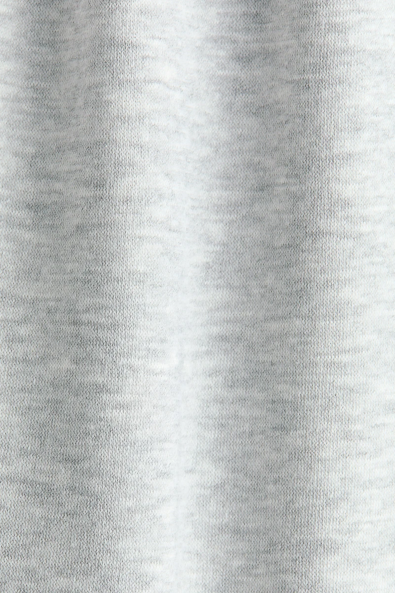 Wide-Leg Brushed-Inside Joggers