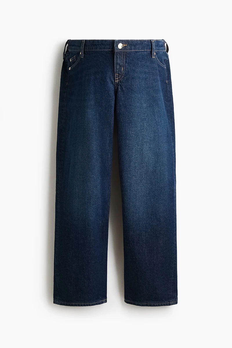 MAMA Straight Ankle Jeans