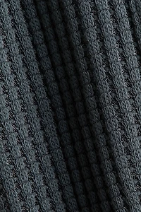 Waffle-Knit Romper Suit