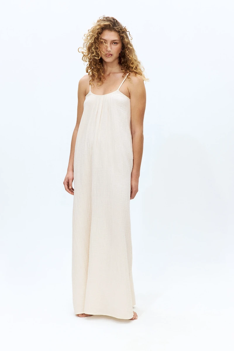 Cotton Muslin Beach Dress