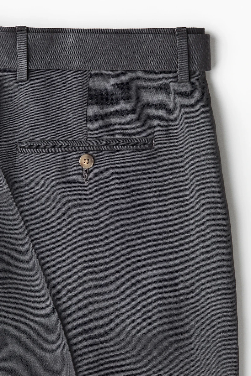 Relaxed-Fit Tailored Lyocell-Blend Shorts