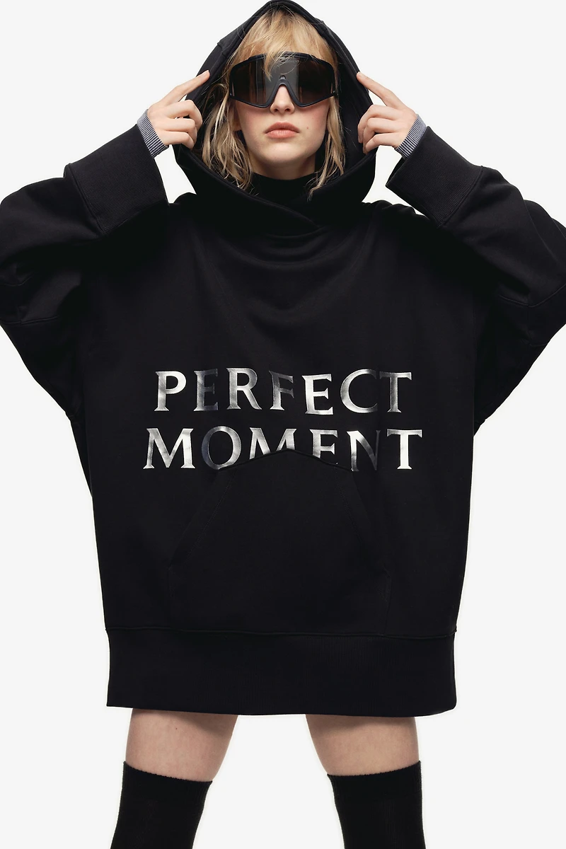 Hoodie with Printed Motif