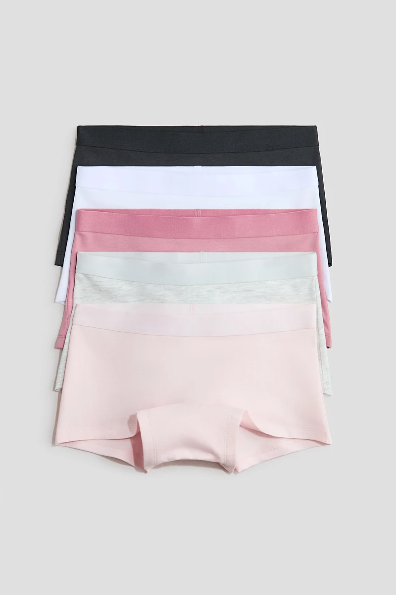 5-Pack Cotton Boxer Briefs