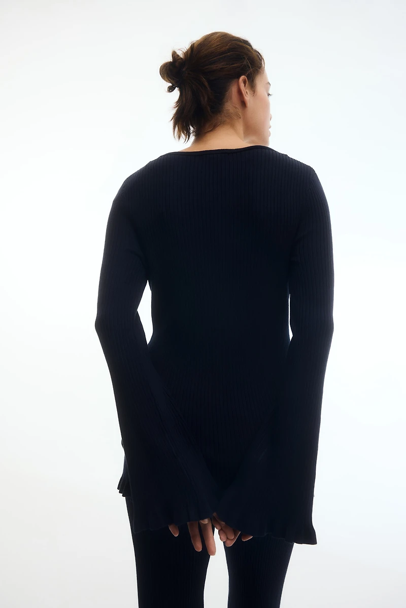 MAMA Chandail en tricot côtelé