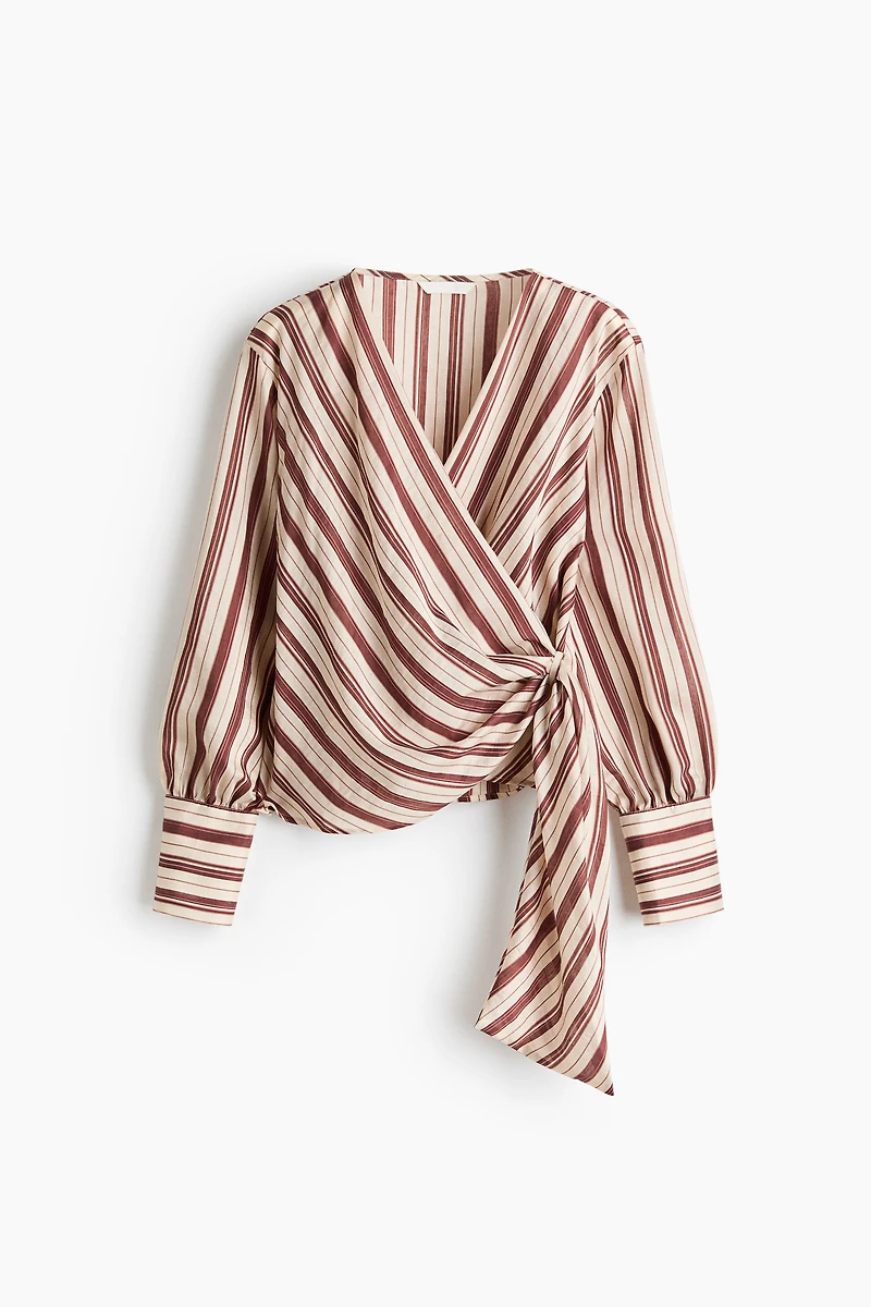 Blouse croisée
