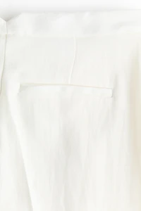 Wide-Leg Dress Pants