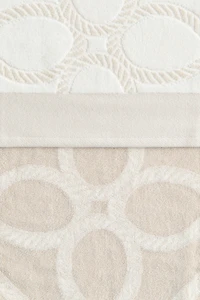 Jacquard-Weave Beach Towel