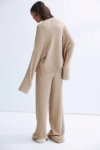 Cable-Knit Sweater