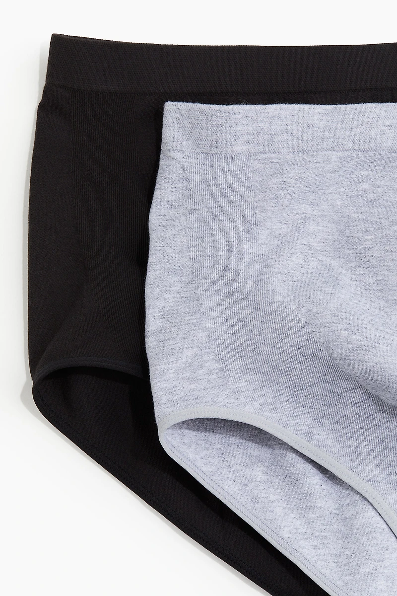 MAMA Lot de 2 culottes sans coutures