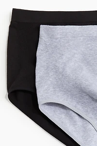 MAMA Lot de 2 culottes sans coutures