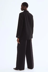 Rhinestone-Embellished Jersey Pants