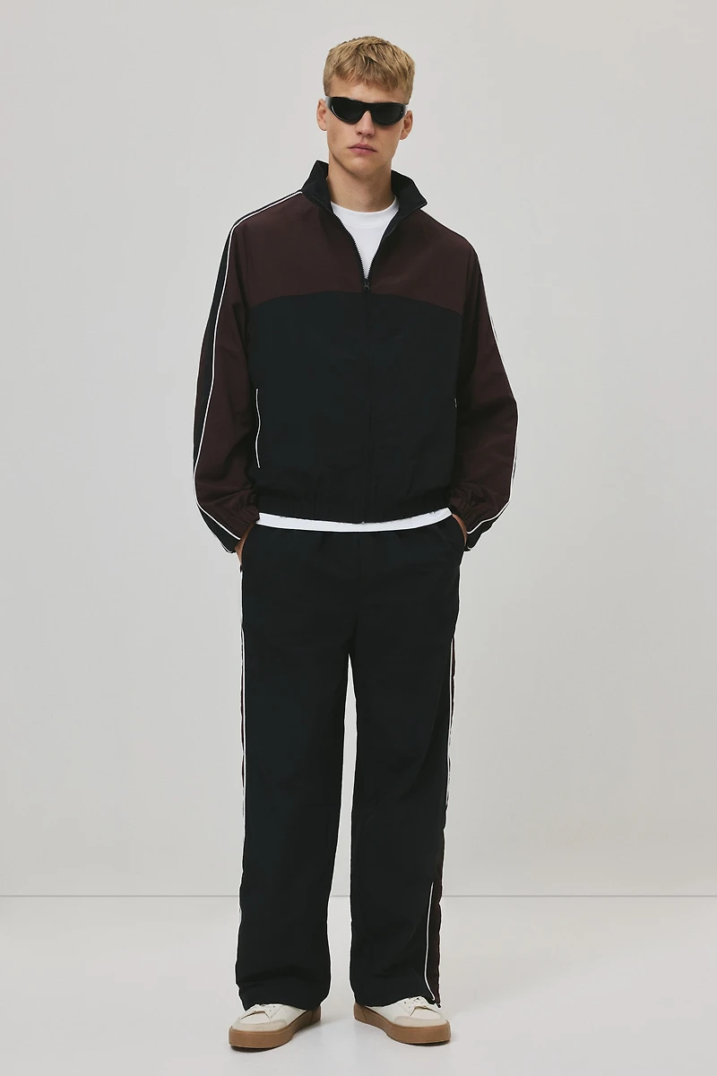 Veste de survêtement ample en nylon