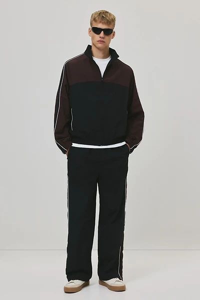 Veste de survêtement ample en nylon