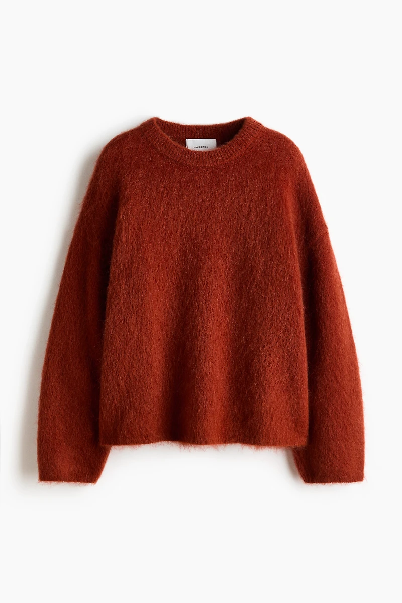 Oversized Mohair-Blend Sweater