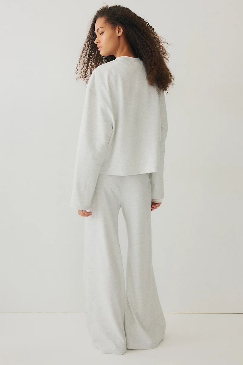 2-Piece Jersey Top and Pants Set