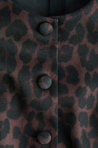 Blouse à manches bouffantes