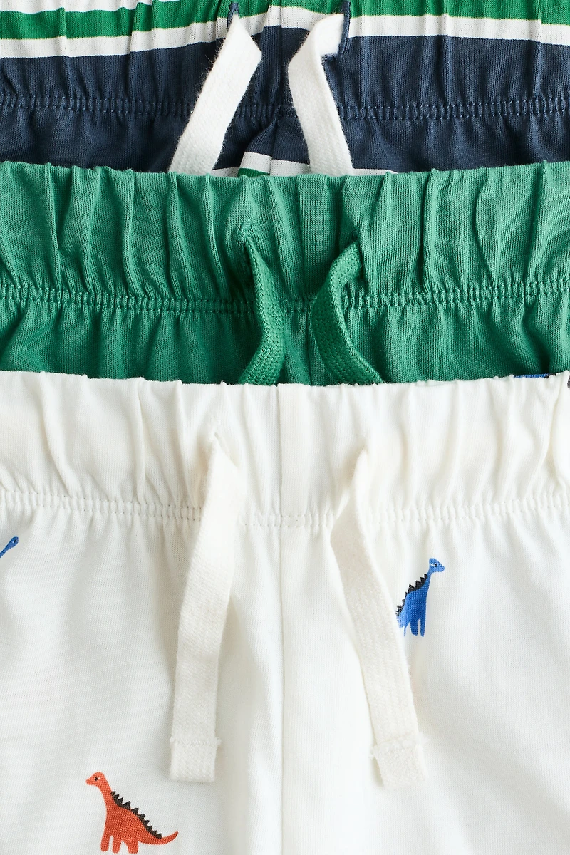 3-pack cotton jersey shorts