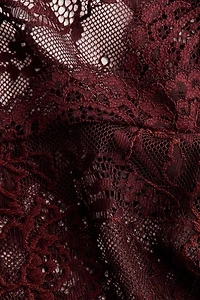 Long-Sleeved Lace Top
