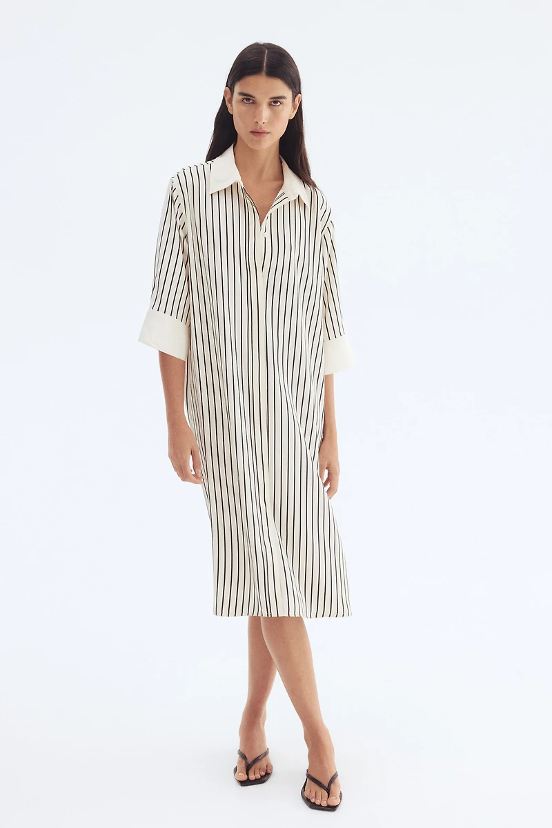 Shirt Dress with Belt