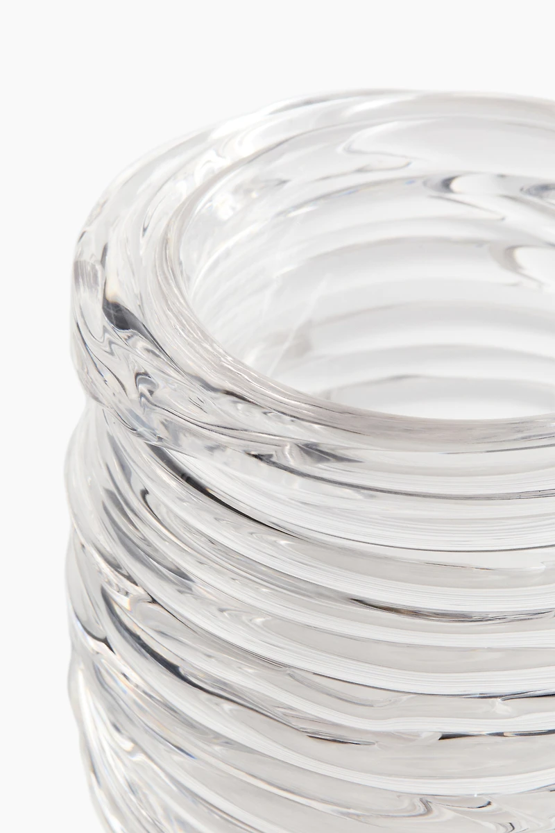 Glass Tea Light Holder