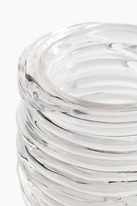 Glass Tea Light Holder