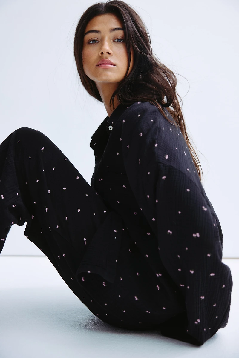 Cotton Muslin Pajamas