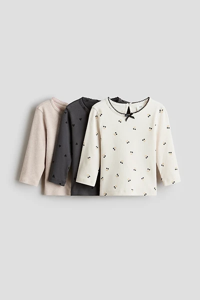 3-Pack Cotton Tops