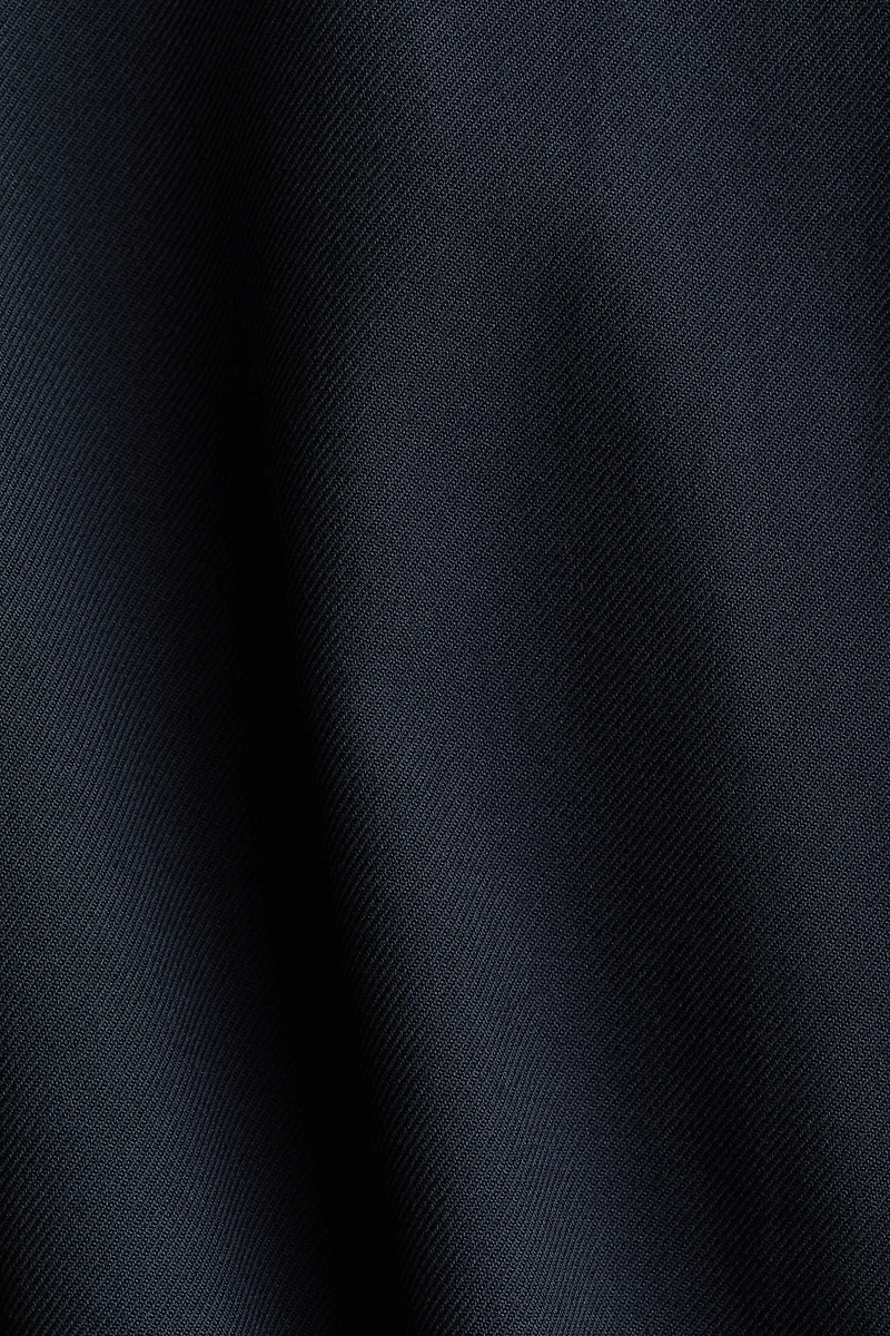 Pleat-Detail Culottes