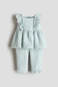 2-Piece Cotton Muslin Set