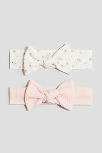 2-pack Bow-detail Hairbands