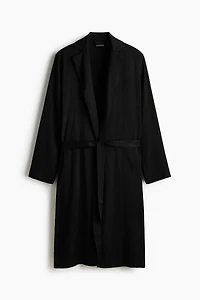 Jacquard-Weave Robe